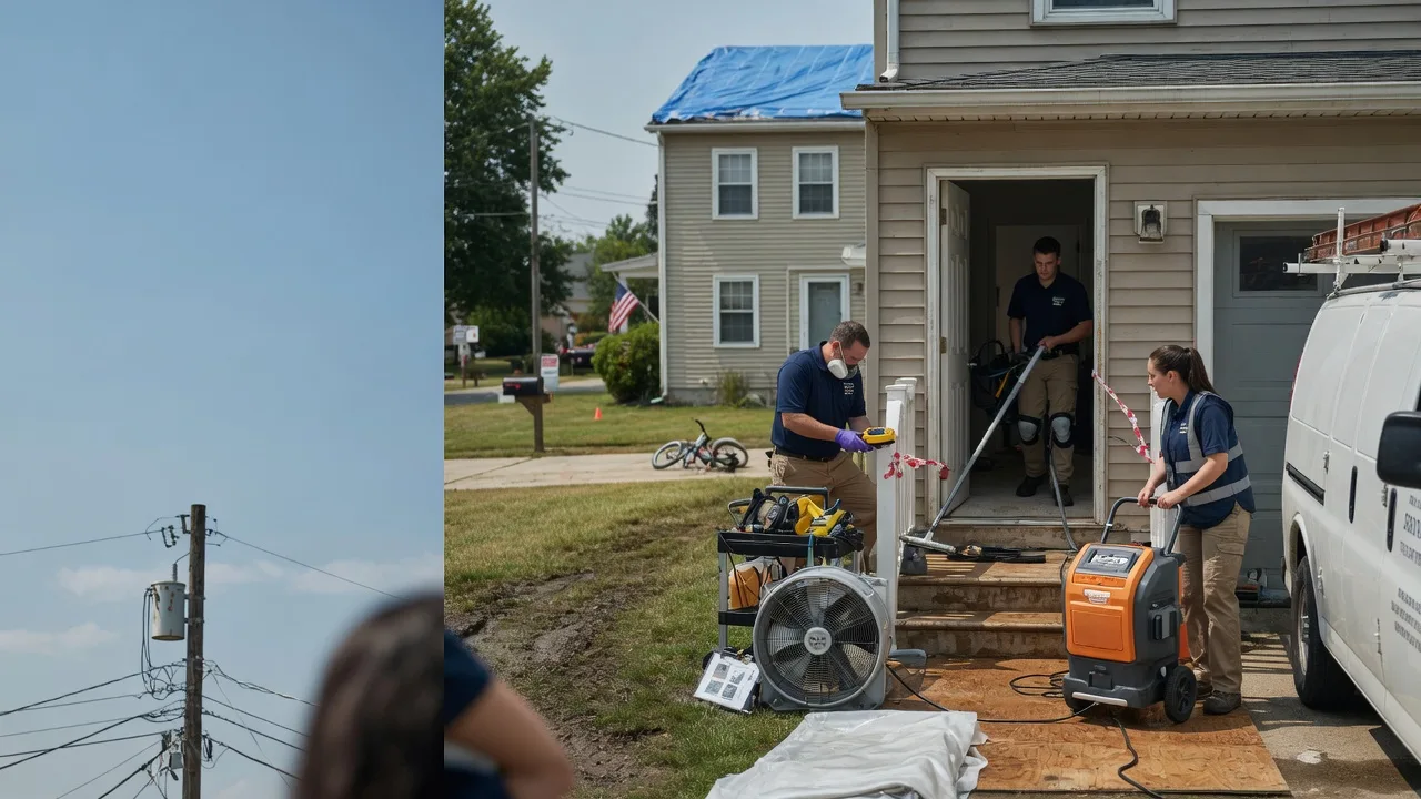 Water Damage Repair in Worthington, WV near me